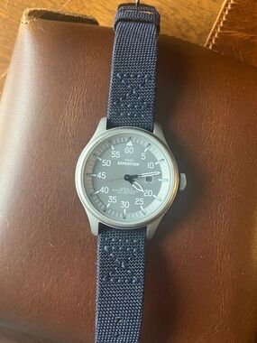Timex Expedition Gray Dial with Navy Fabric Strap